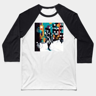 Winter's Silent Beauty Baseball T-Shirt